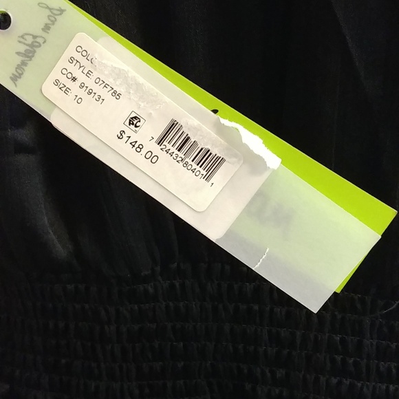 NWT Sam Edelman Dress Waterfall Hem Halter Neck - Picture 6 of 10